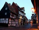 La ciudad de Quedlinburg en Alemania
